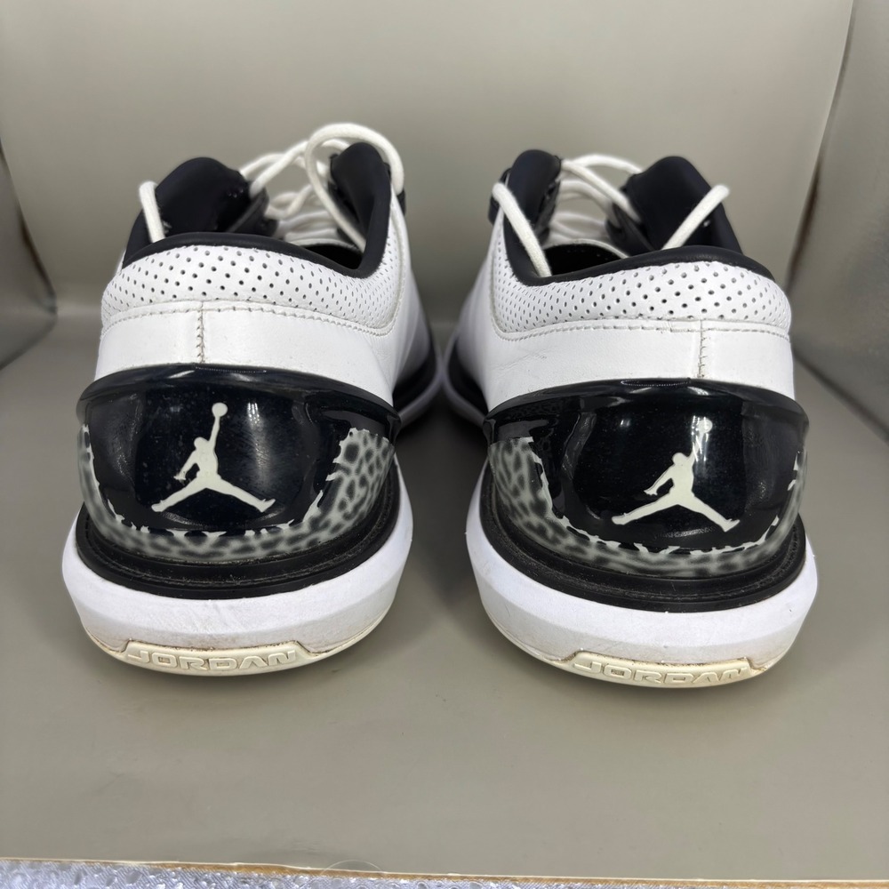 Jordan ADG 4 Mens Golf Shoes White Black Elephant Print DM0103-110 Size 10 - Picture 4 of 7